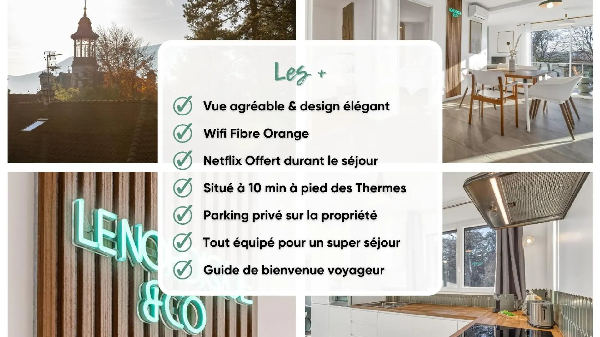 Le Nordique II - Jolie Vue - Clim - Netflix Apartment Aix-les-Bains 0*,  France